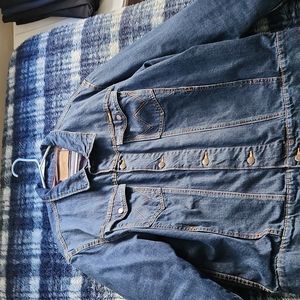 Wrangler lined denim jacket